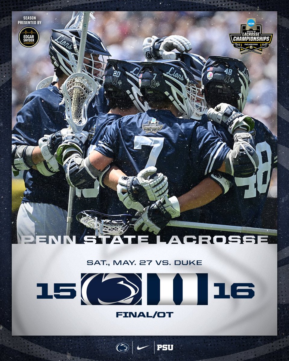 Penn State Men’s Lacrosse tweet media