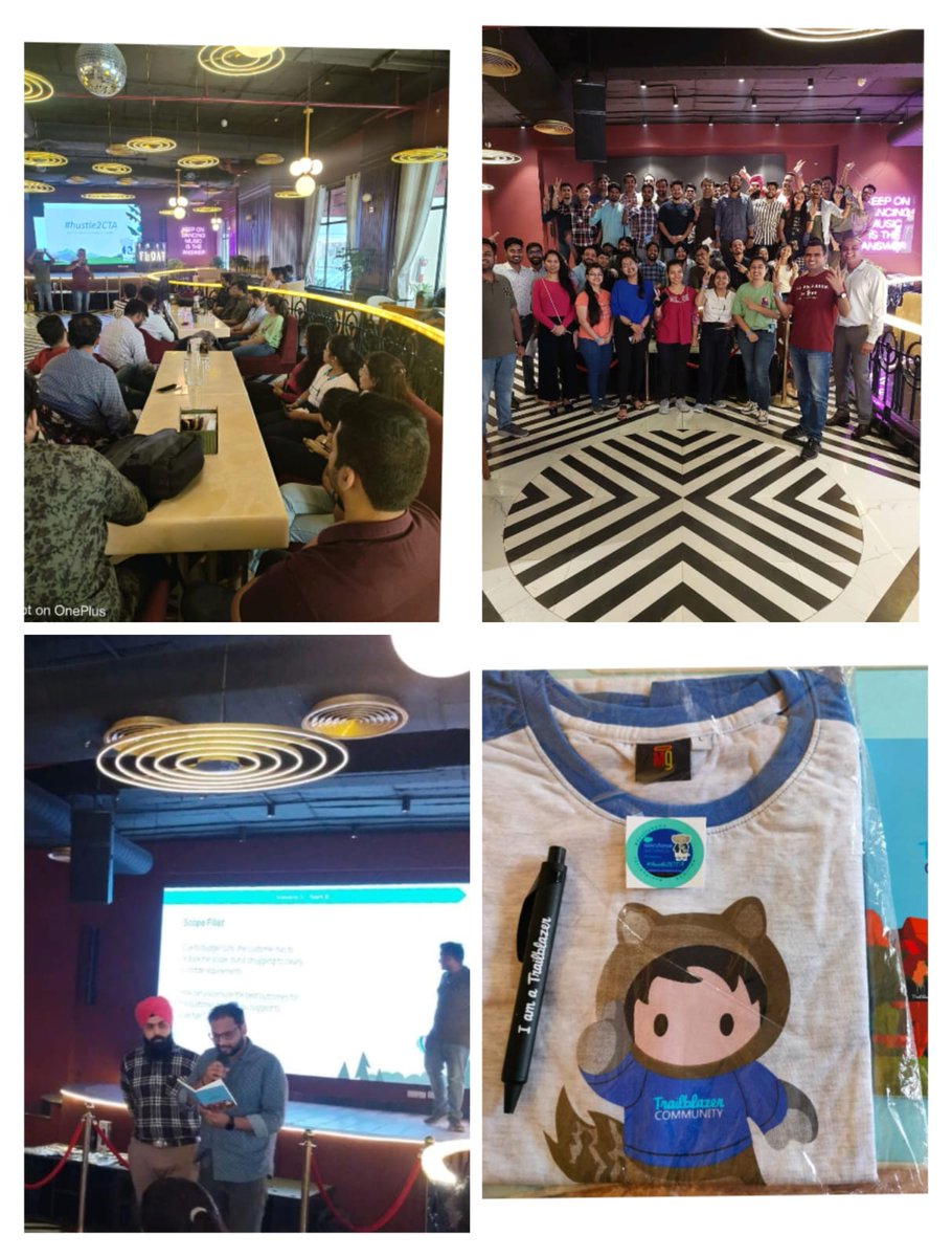 Thank you to the incredible organizers @ltyagi & @ayush0064  for inviting me to speak at #hustle2CTA Episode2! 🎙️
 It was an absolute privilege to connect with the amazing community of Salesforce Developers and Architects.

#salesforce #trailblazercommunity #ohana