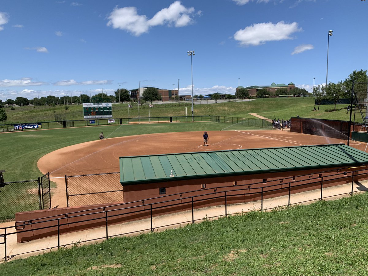 Field ready for State Final Championship! <a href="/VarsityPlant/">Plant High Varsity Softball</a>