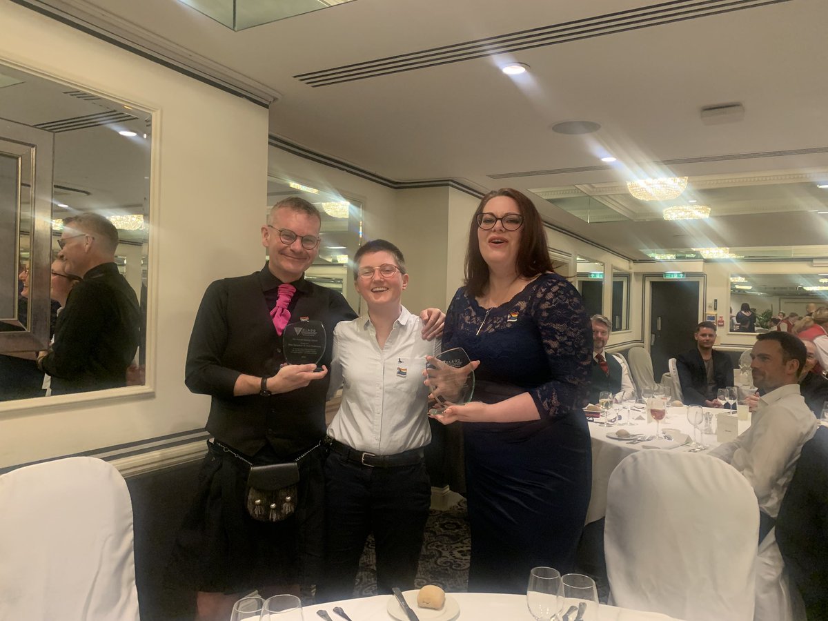 GLADDUK's tweet photo. Delighted for our David Harvey Award winners Alex Matheson and Mike Farquhar to be announced at our AGM

@DrMikeFarquhar https://t.co/IJn5cBIfUZ