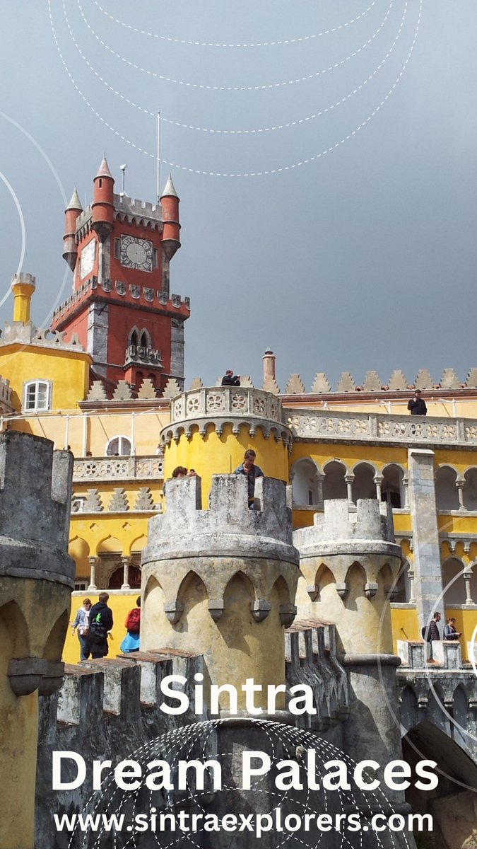 SintraExplorers's tweet photo. Ontdek de tijdloze magie van de Sintra Paleizen, waar sprookjesachtige dromen tot leven komen. Verken betoverende geschiedenis, adembenemende architectuur en boeiende geheimen op https://t.co/c5Iahnzpfc

#Droomreisbestemmingen #Reisinspiratie #Vakantiedromen #Reislust #Reisgeluk https://t.co/hhQV4fZ6CT