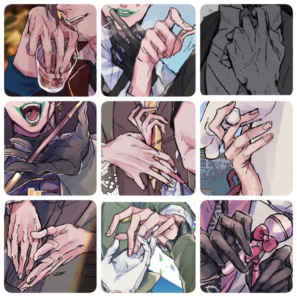 #手だけでフォロワーさんを惚れさせる