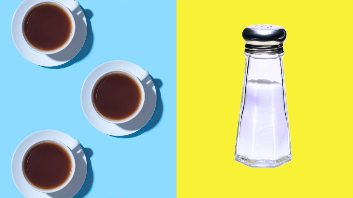 Add a pinch of salt to your coffee. bonap.it/kduxTaS