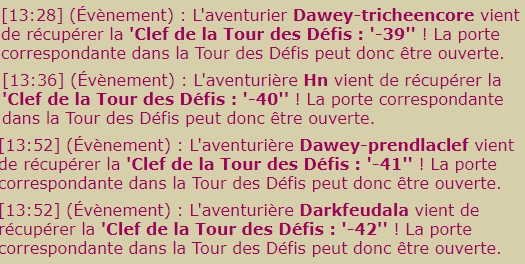 Et voilà qui vient clôturer pour de bon ce Temporis, qui au final réservait de belles surprises dans la fin de la tour des défis