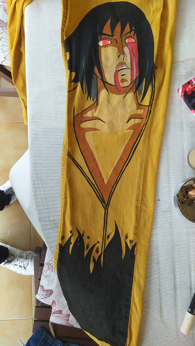 adrithesaiyan's tweet image. Este es mi último proyecto🤭
Qué os parece?
Además estoy cerca de terminar unos tejanos de Gohan Beast Mode, os lo iré enseñando todo😋🙌
Espero que os guste🥵

#sasuke #sasukeuchiha #customclothes #amaterasu #mangekyo #sharingan #posca