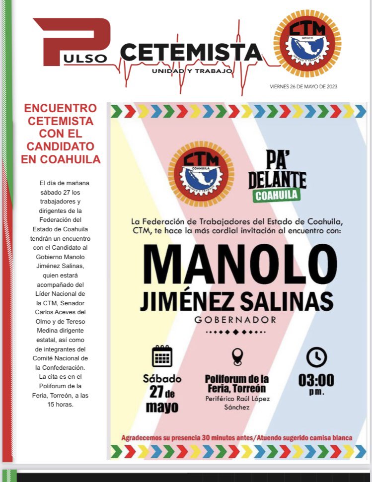 Pedro Alberto Salazar CTM (@ctmsalazar) on Twitter photo 