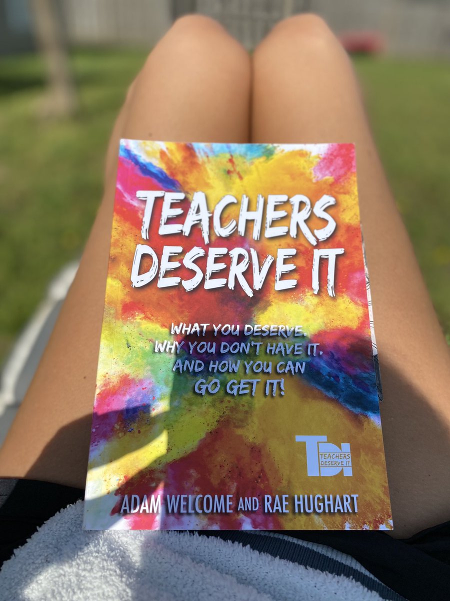 Happy summer reading! 📖 #teachersdeserveit @mradamwelcome @RaeHughart @dbc_inc