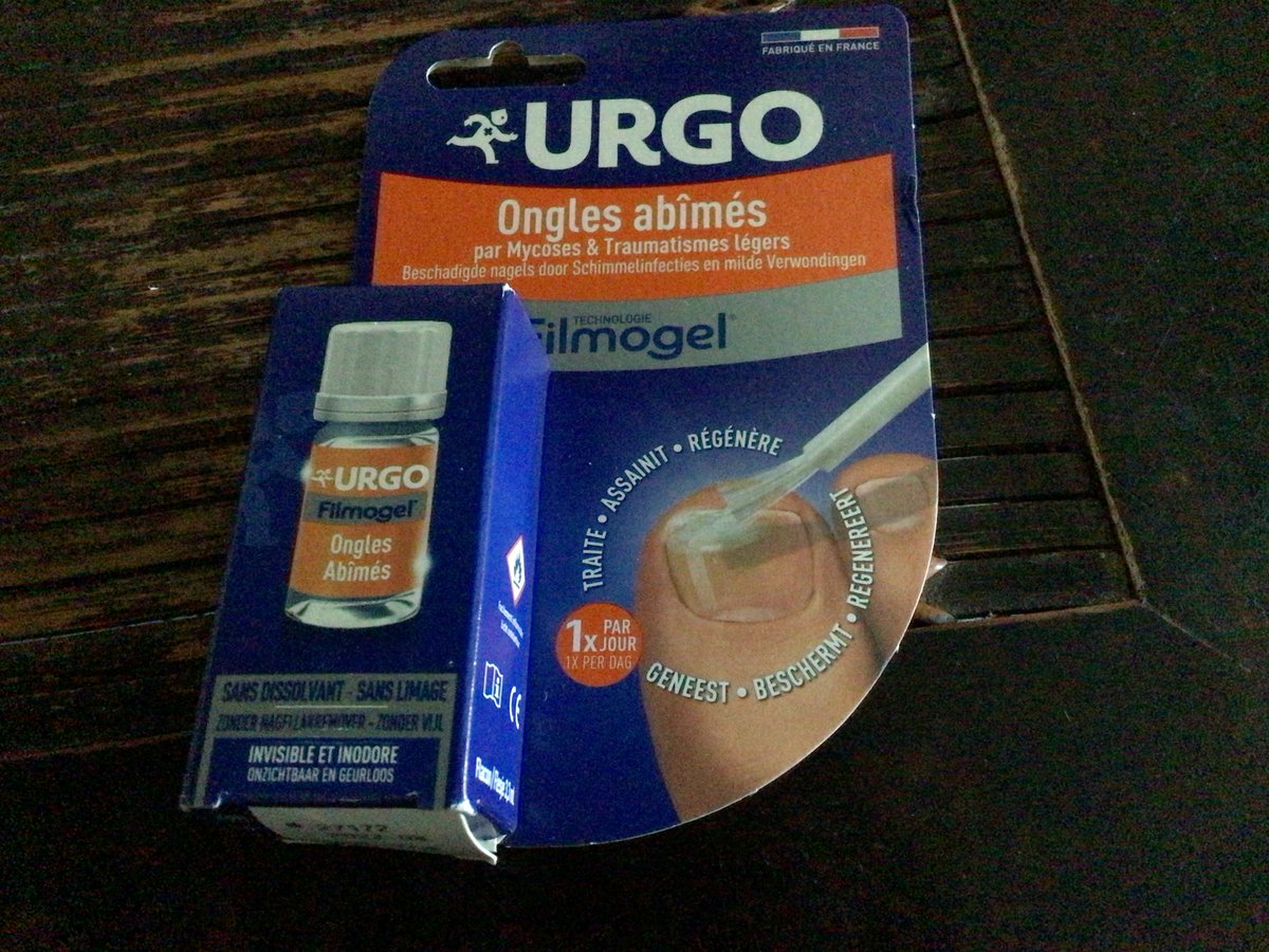 severinemdp's tweet photo. @sampleo Colis bien reçu plus qu'à tester ... 
#Urgo #ReflexeUrgo #MycoseOngle https://t.co/dOSRzD7BGO