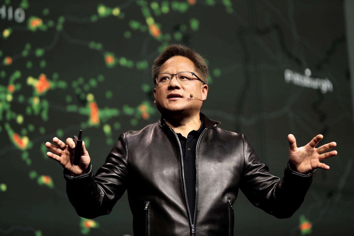 Nvidia ($960B) is now worth more than: - Facebook ($665B) - Tesla ($618B) - Netflix ($168B) This is a company that started 30 years ago at Denny's and was for decades only a video game chip maker. Here's why Nvidia is surging: