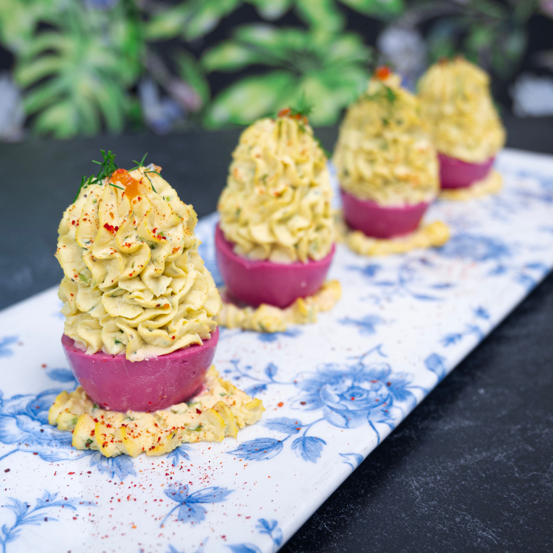 Our Famous Deviled Eggs are perfect for a Saturday Brunch! Looking like perfection and tasting like heaven on earth, make sure you come in from Brunch from 11 AM - 3 PM (Or for dinner later tonight!) to grab an order or two of these!🔥💜

#VoodooBayou #DeviledEggs #SignatureDish