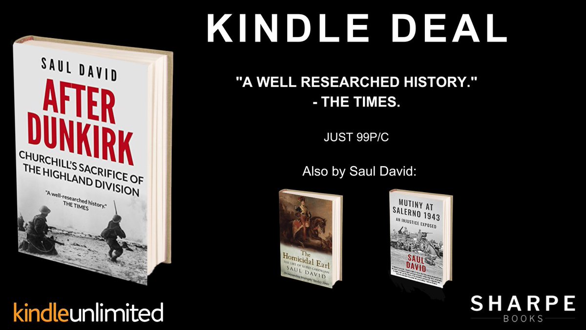 #KindleDeals #99p 
After Dunkirk. 
By @sauldavid66

'A well researched history.' The Times.
amazon.co.uk/dp/B07B5PS6Y2/

@BookYrNextRead

#dunkirk #ww2 #independentcompany #bynr