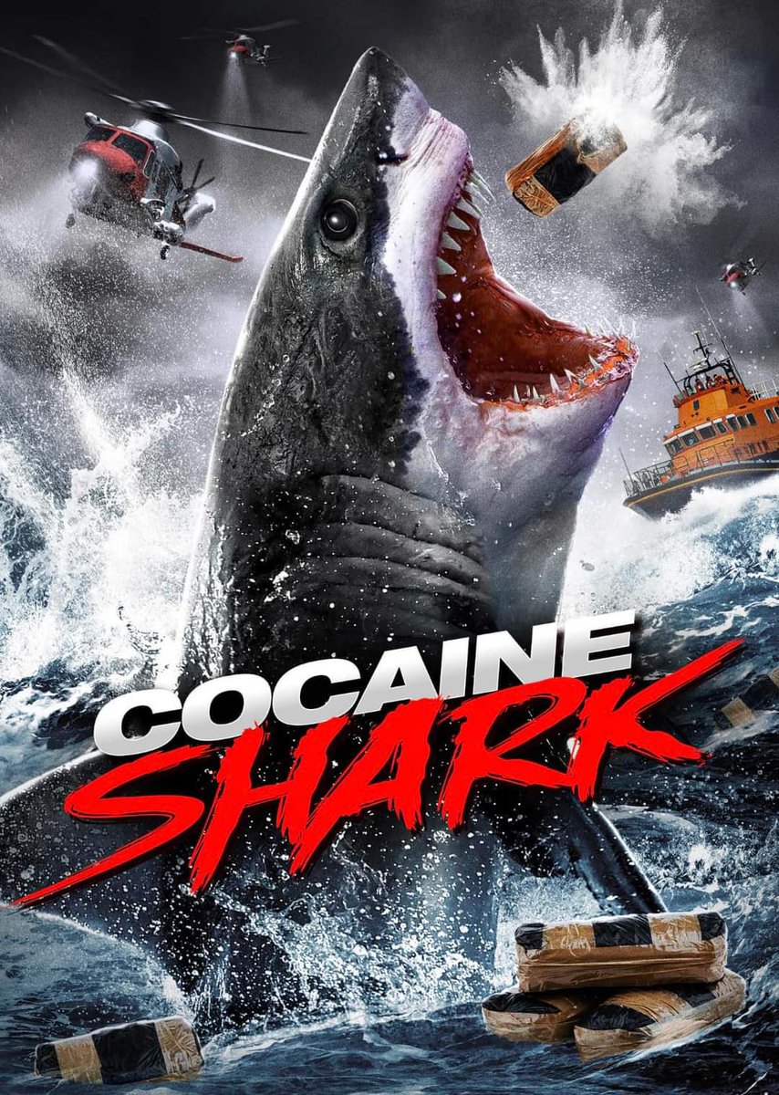 Cocaine Shark is now streaming on @Tubi