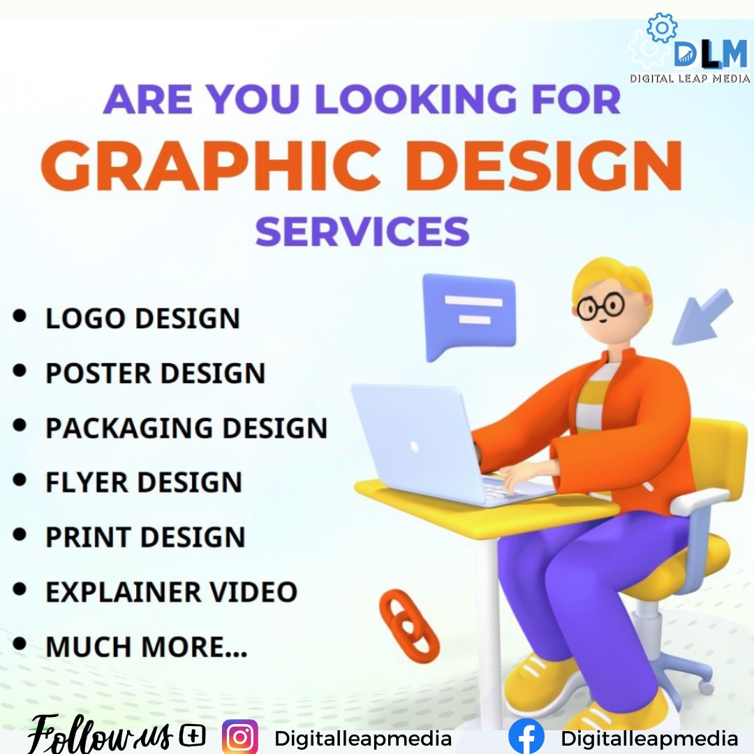 Digitallea4185's tweet photo. 🌈 From logos to social media posts, our talented designers at Digital Leap Media have got you covered. Let's create something extraordinary together! 🎉✨

#digitalleapmedia #graphicdesigner #socialmediapostdesigner #digitalmarketingagencyonline #digitalmarketing #graphicdesign https://t.co/oXKIc9DoNM
