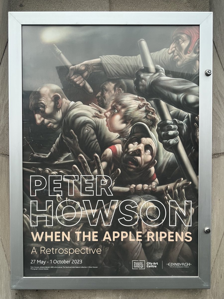 jonoscotland's tweet image. New exhibition kicking off this weekend in #Edinburgh 🖌️🖼️

#PeterHowson2023 #art @artukdotorg @HowsonOfficial @EdinCulture