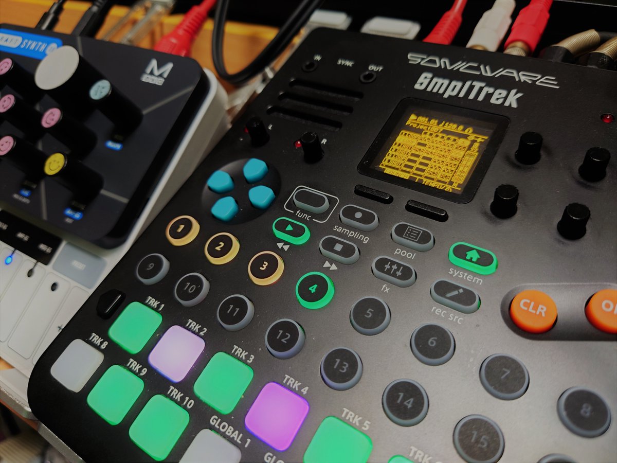 MotavianMania's tweet photo. LAUNCHモードで色々出来ないか試してる
#smpltrek #sonicware #craftsynth2 #modalelectronics https://t.co/vsotyb6CAn