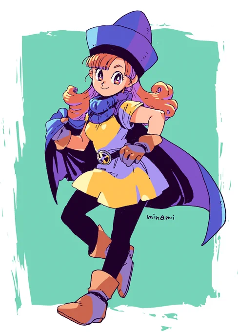 私も過去絵だけど #ドラクエの日 お祝いしたい!!