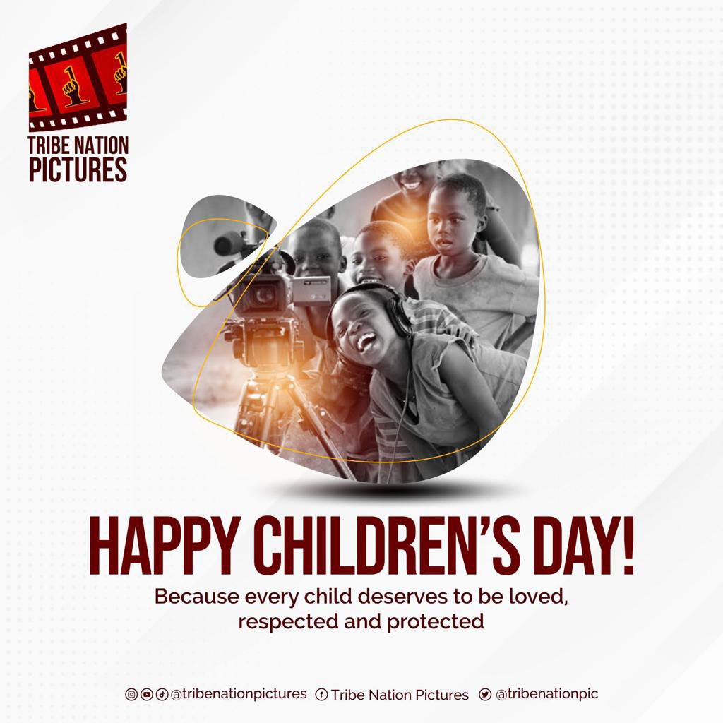 Happy Childrens Day! At Tribe Nation Pictures, we picture a world where every child is given the opportunity to create and chase their dreams without borders
 #HappyChildrensDay #Happychild #Happyminds #TribeNation #TribeNationPictures #Believe #WeAreCulture  #TribeNationPictures