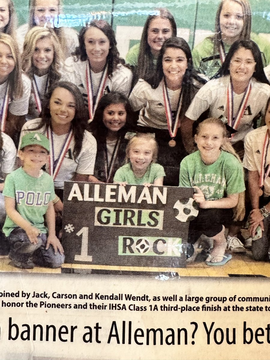 This has been hanging on our refrigerator since Carson was in 2nd grade, Kendall in 6th &amp; Jack in Kindergarten.  Kendall &amp; Carson have always dreamed of going to State.  Kendall was so close &amp; then Covid.  BUT Carson is getting to play in the State Championship today!!