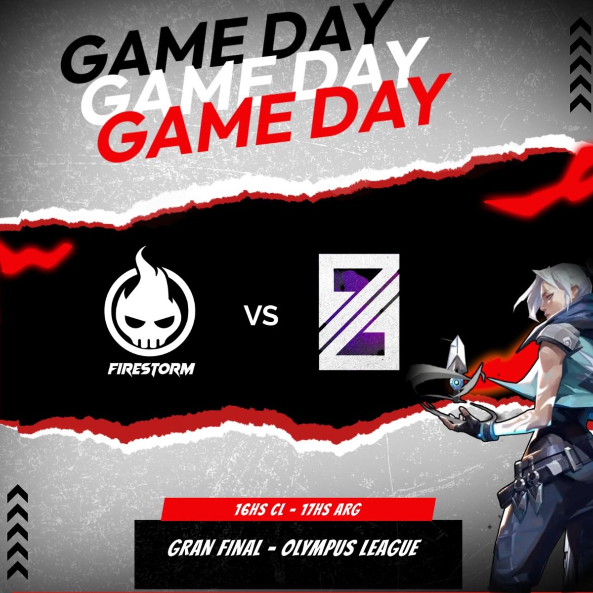 ES  HOY! 
Jugamos la final de la #OlympusLeague by <a href="/OlympusTorneos/">Olympus Torneos</a>
🆚 @ZEGE_eSports 
16hs 🇨🇱 17hs 🇦🇷 
📺 twitch.tv/olympustorneos