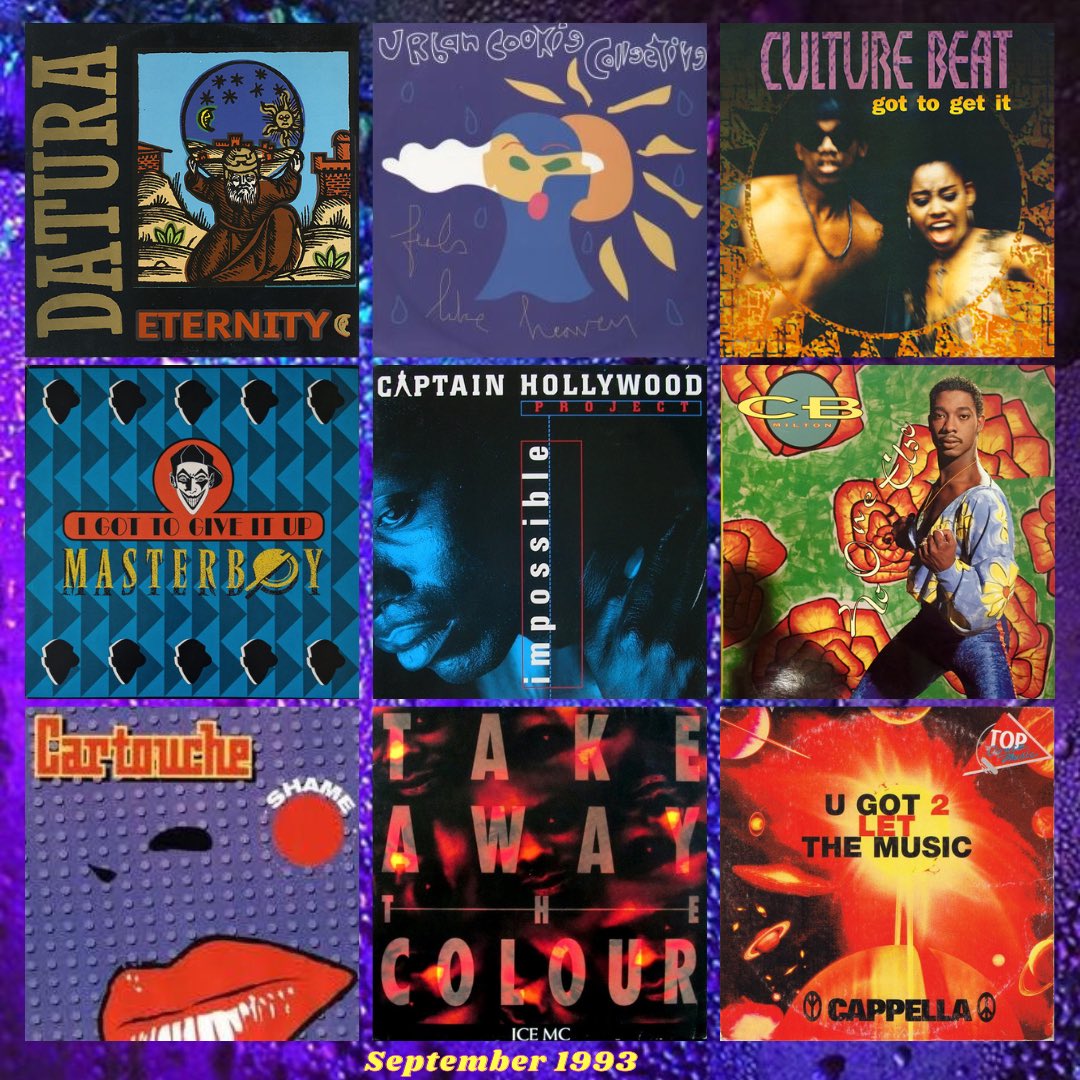 Eurodance_Story's tweet photo. September 1993 singles : you can choose only one of them. Which one ?

#eurodance #releasesingle #september1993 https://t.co/acjUReimDI