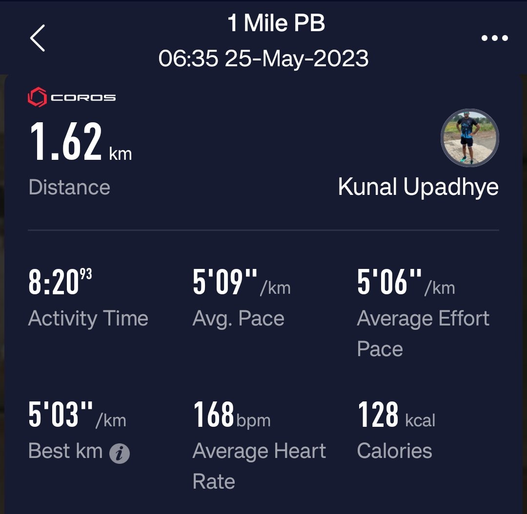 KU28's tweet photo. 1 Mile PB challenge

#1milepbchallenge #1mile #pride #runnersofindia #runforgoodhealth #motivate #getsetsportify https://t.co/jJHwRpWrNO