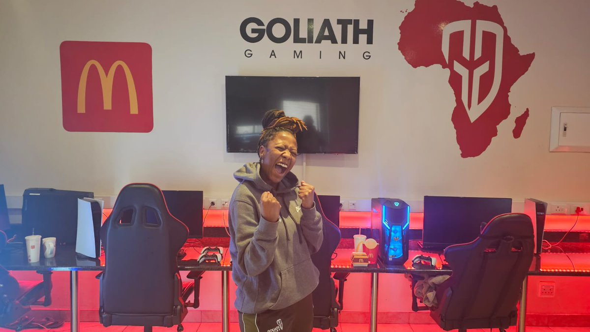 Let’s goooo!!!🥇🏆

@its_Cyndi takes first place in the @SAFA_net #FameHerGame qualifier, booking her spot in the official @FIFAe bootcamp in Zurich, Switzerland🥳

Congratulations for this epic achievement, Busi. Well deserved!🔥

#GGFIFA #GoliathGamingArmy