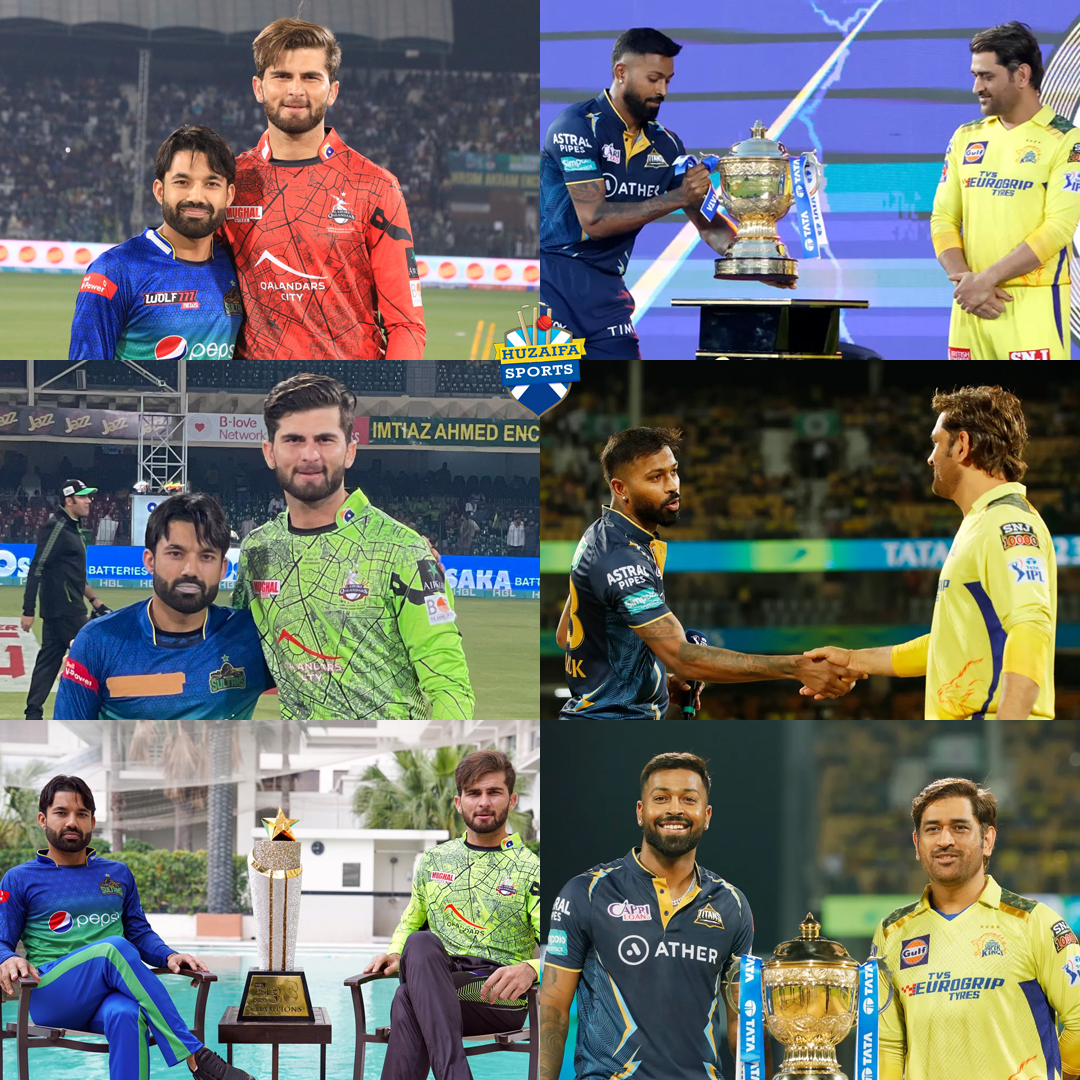 PSL 2023
Match-1
Lahore vs Multan
Qualifier-1
Lahore vs Multan
Final
Lahore vs Multan

IPL 2023
Match-1
Chennai vs Gujarat
Qualifier-1
Chennai vs Gujarat
Final
Chennai vs Gujarat
Let See Who win IPL Final

#IPL2023Final #PSL2023