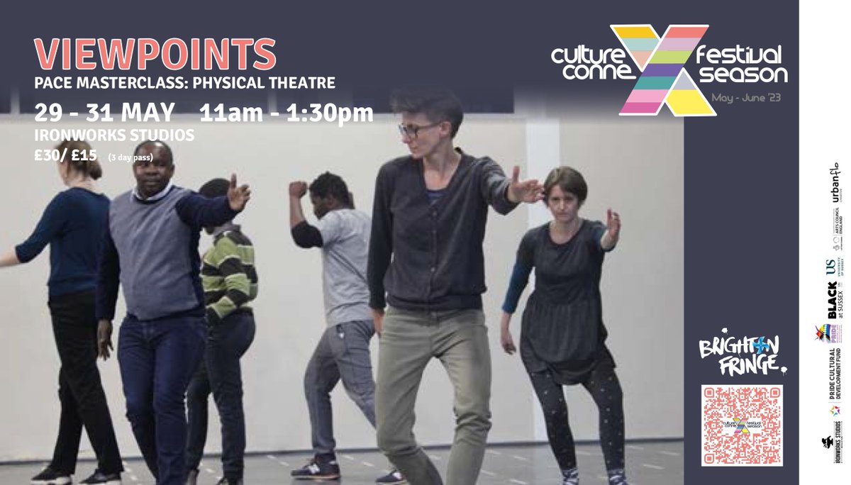 VIEWPOINTS x CULTURE CONNEX

An intensive 3-day physical theatre training process led by international theatre maker Erwin Maas. The sessions offer long-term, sustainable development tools and are designed to enhance acting and presentation skills and performance quality.