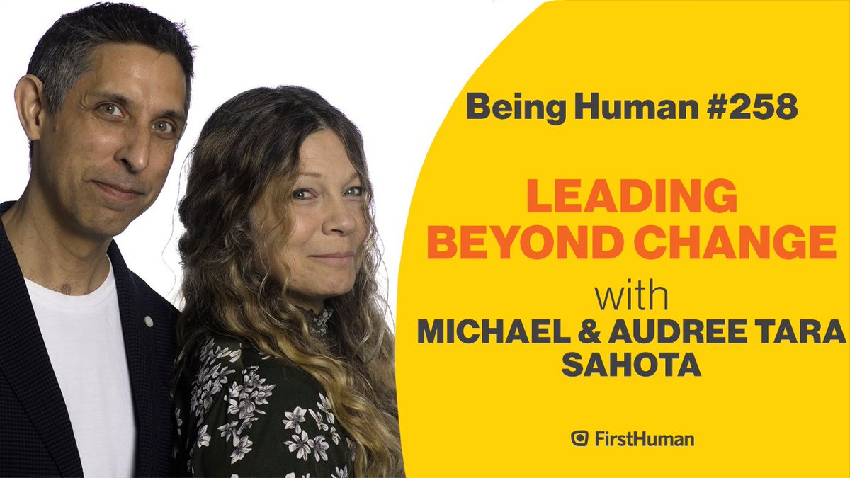 This week's episode is a conversation with Michael and Audree Tara Sahota, the co-creators of the SHIFT314 Evolutionary Leadership Framework™ (SELF).
Get the full link here firsthuman.com/podcast/258-le…
#BeingHuman #FirstHuman #podcasting