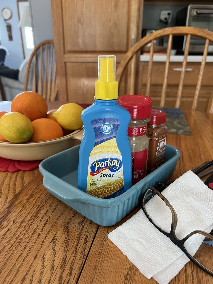panthergirlrx's tweet photo. Spending the day at my parents and this is what is on their table! I didn’t even think that they made #Parkay anymore 🤩🤣 https://t.co/WOFxx2cPOR