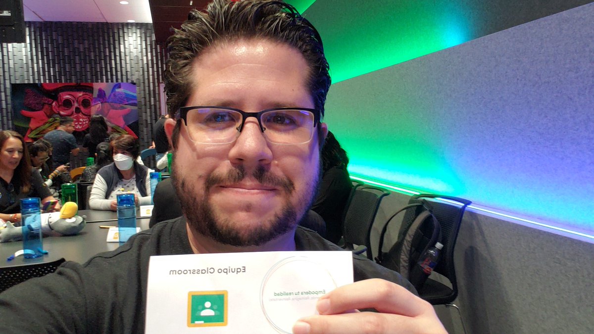 #Empoderaturealidad #gegciudaddemexico #geghispanoamerica 

Equipo Google Classroom. I'm ready!