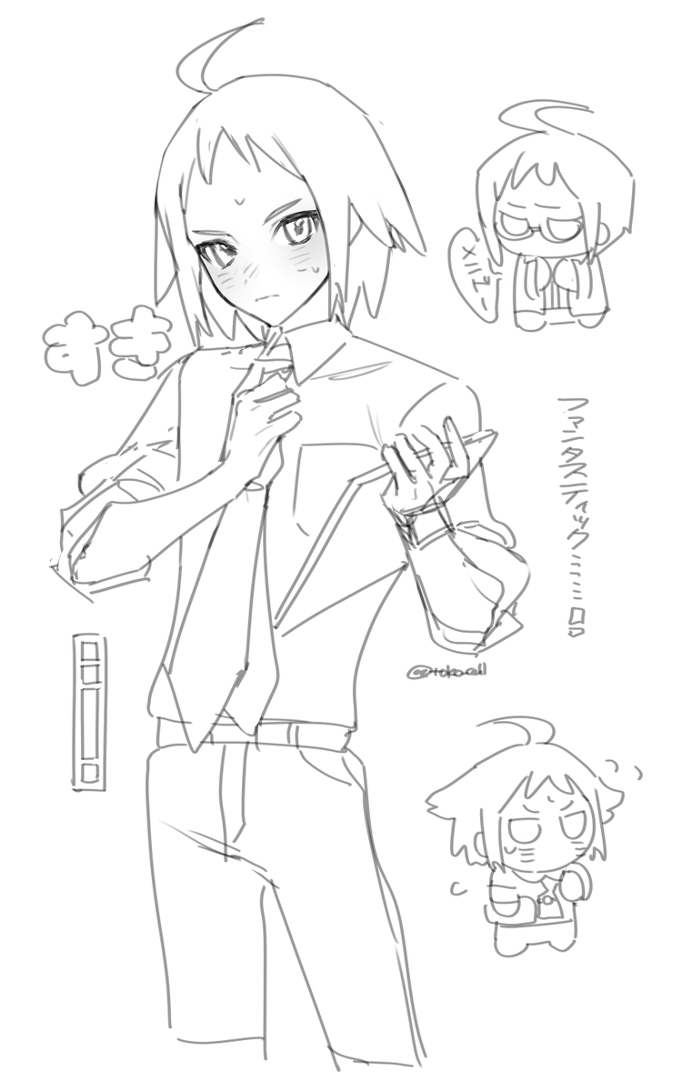 toko_all's tweet photo. チェレンくんらくがき https://t.co/aSUdepcldN