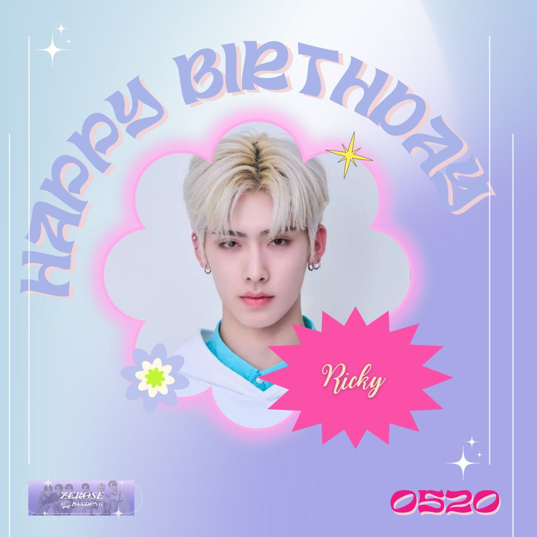 {up late}

Happy Birthday to our dearest 𝓡𝓲𝓬𝓴𝔂! The person who is an embodiment of growth & improvement. We hope you only good healthy and success!

#ZEROBASEONE #ZB1 #RICKY
#제로베이스원 #리키
#StrawberRickyDay
#사랑날_태어난_리키야_워아이니