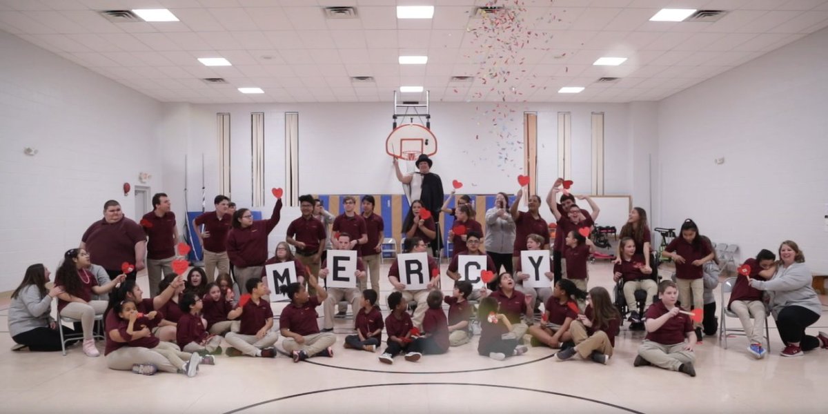 🎼 #MakeaJoyfulNoise for @MercySchoolofSL! 🎤 These #saintsandscholars are spirited dreamers at this Lehigh County special learning center. Each vote is a donation of $10 or more to the school! ✨Watch the video at the link below! 👇 weloveourcatholicschools.com/fundraising/me…