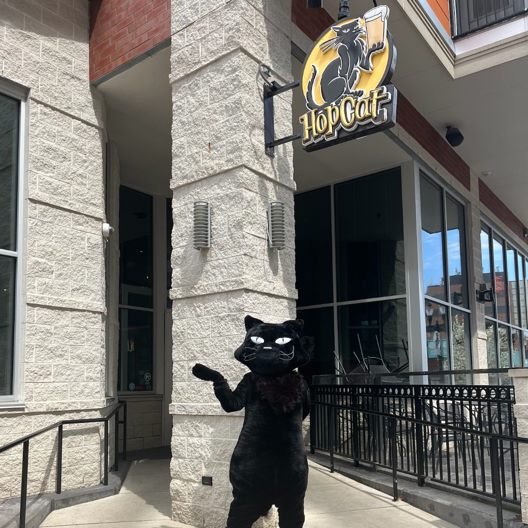 HopCat's tweet photo. Brewce says come hang on our patio this weekend! The weather's gorg & it's Memorial Day weekend baby ☀️😎😻
#OutdoorDining #PatioSeason #HopCat #Brewce https://t.co/zmHVirb3Yj