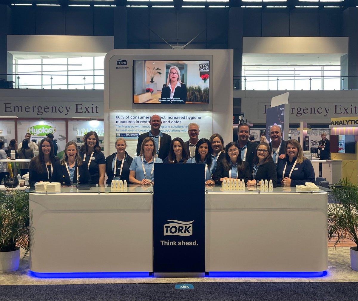 That’s a wrap! Thank you to everyone who visited us at the #nationalrestaurantshow to learn about innovative solutions from @torkusa 

Be sure to visit our website and learn more about our portfolio of solutions for foodservice businesses: ms.spr.ly/6011gjjyW #thinkahead