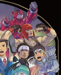 New official art from Capcom that has Falcon from Power Stone, Hayato from Plasma Sword, and Jin from Cyberbots is making me feel some type of way