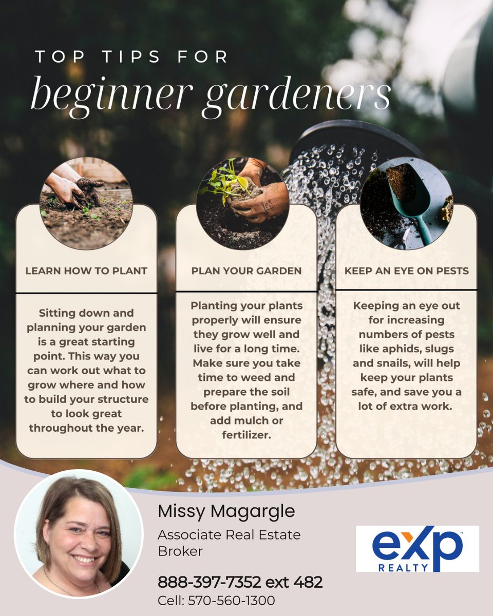 Are you looking to add a garden to your backyard this Summer? Here are some good tips to get you started! 🌱

#homegarden #homegardening #homegardenlove #springgarden #springgardening #springgoals #gardentips