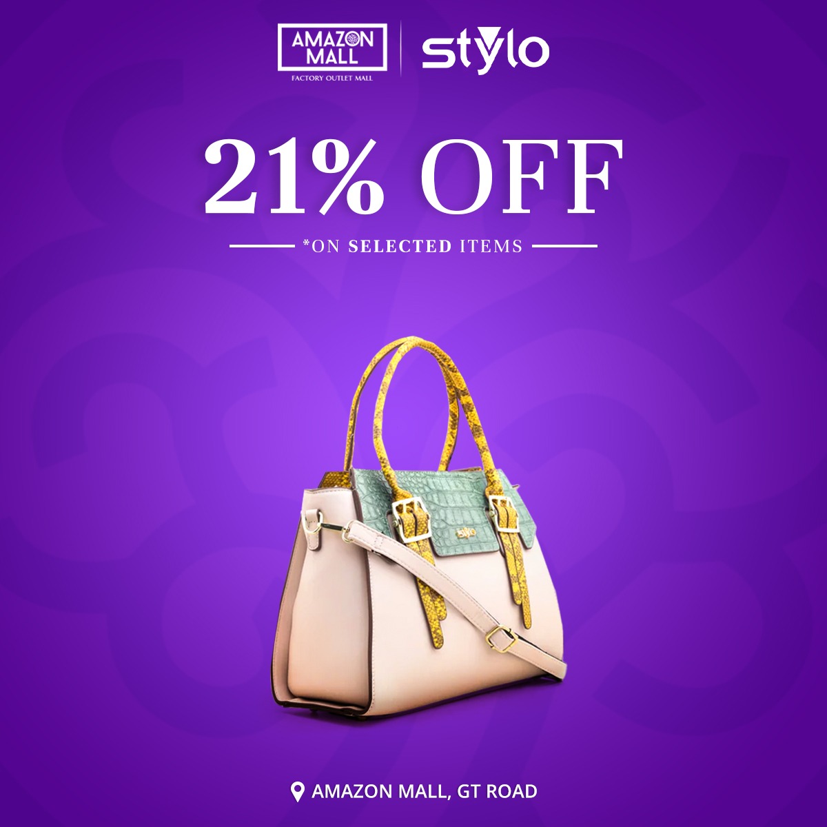 amazonmallpk's tweet photo. 🔥 Stylo 🔥
21% OFF *ON SELECTED ITEMS!
Location📍Ground Floor, Amazon Outlet Mall, GT Road.
#amazon #amazonmall #amazonmallgtroad #luxurylife #stylo #stylopakistan
#fyp #trending #fyp #sale #stylo #stylopakistan #styloamazonmall https://t.co/wJ6AVYgDkR