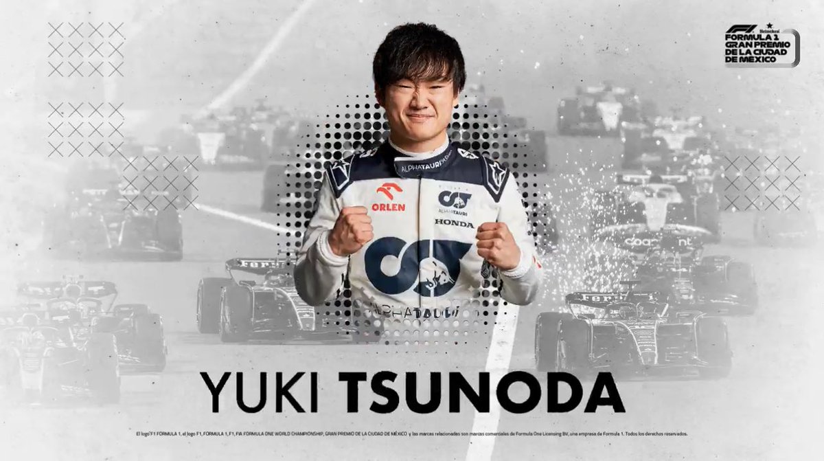 ゆーきP9おめでとう！！！
#f1jp #角田裕毅 #weloveYT22 #YUKITSUNODA