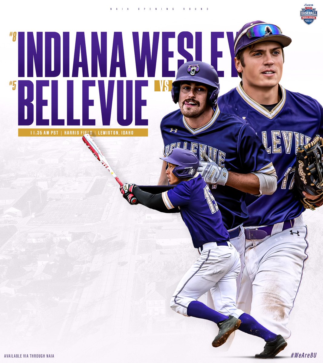 Do or die.

🆚 Indiana Wesleyan
⏰ 11:35 am PST | 1:35 pm CST
📍 Harris Field | Lewiston, Idaho
📺 via NAIA 

#WeAreBU | #BattleForTheRedBanner