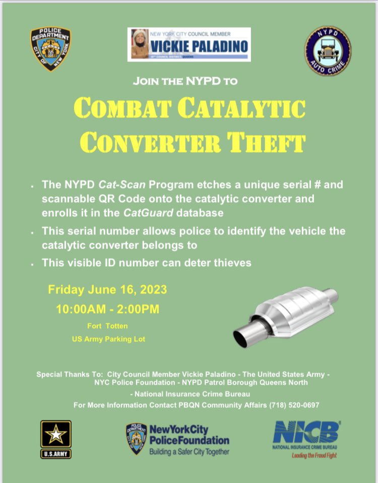 NYPD 112th Precinct on Twitter "Join us on June 16 from 10am2pm at