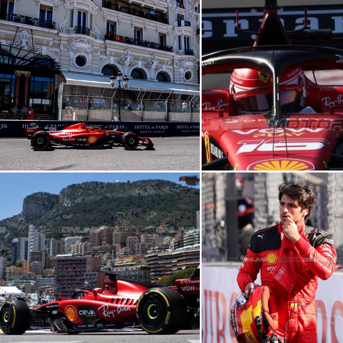 Monaco GP23 Qualifications 
Leclerc 3rd & Sainz 5th
#MonacoGP  #Tifosiclub 🏎 #Tifosi #SF23 #F1 #Ferrari #ScuderiaFerrari   #CarlosSainz55 #Carlossainz #Charles_Leclerc #Charles16  #forzaferrari #liveyourferraripassion