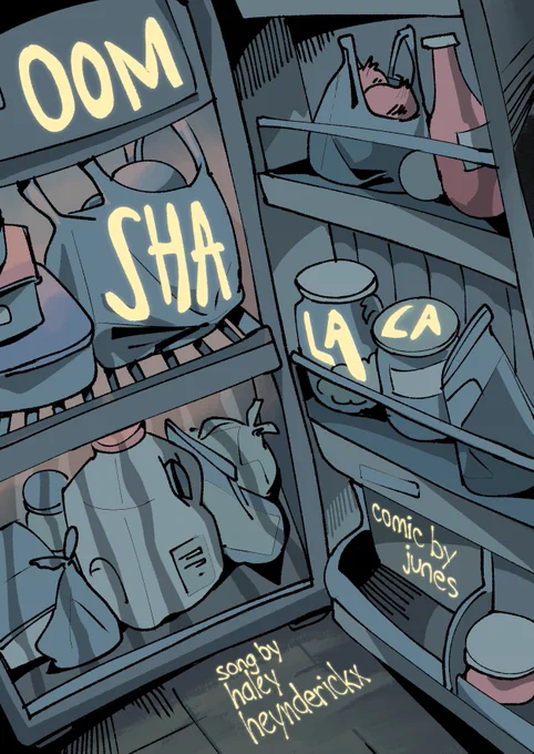can finally post it <3 here's a C-J comic set to the lyrics of Oom Sha La La by Haley Heynderickx (1/12)