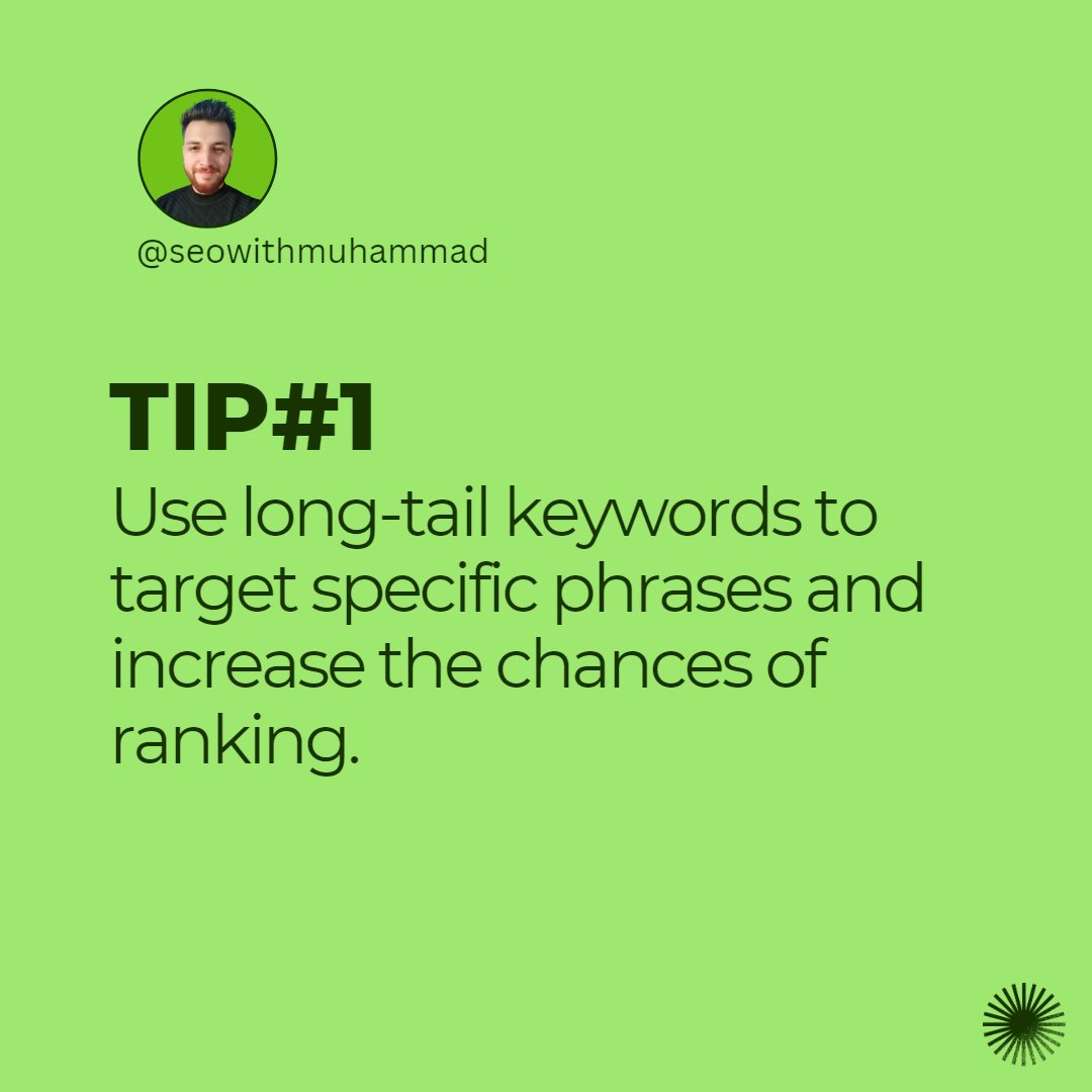Long tail keywords are your best friends when you start your project.

#longtailkeywords #keyowrds #seo #offpage