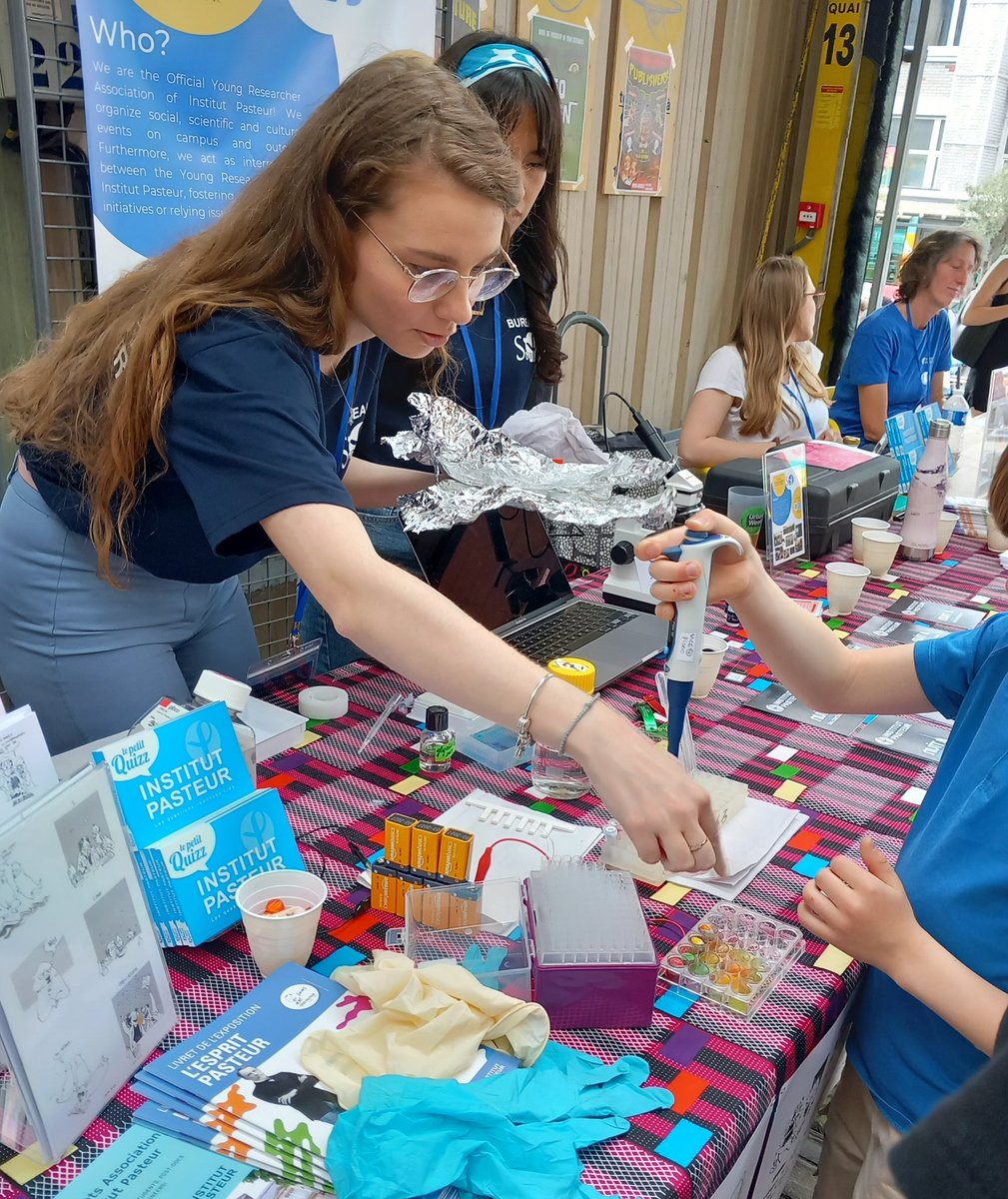 Lignedescience's tweet image. Atelier pipettes à #Doublescience