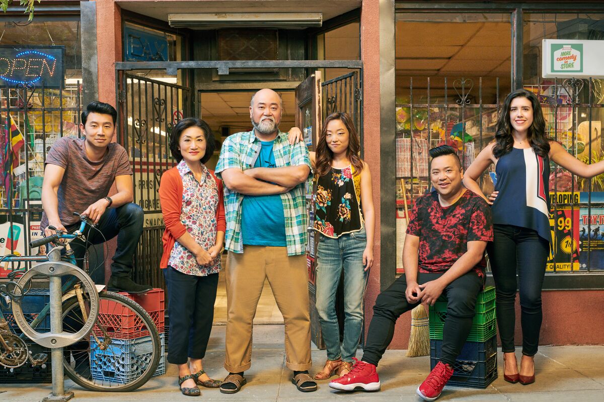 I am so late to watching @KimsConvenience, and I am now LOVING every minute of it. @bitterasiandude, @jean_yoon, @andrewphung, @NicolePower3, @SimuLiu, #AndreaBang, and #BenBeauchemin are AH-MAZ-ING! #OKSeeYou #KimsConvenience