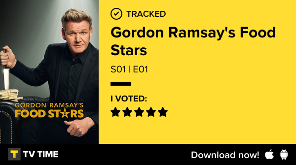 I've just watched episode S01 | E01 of Gordon Ramsay's Food Stars! #gordonramsaysfoodstars  https://t.co/2h6Qm0nghf #tvtime https://t.co/39oej8ukfA