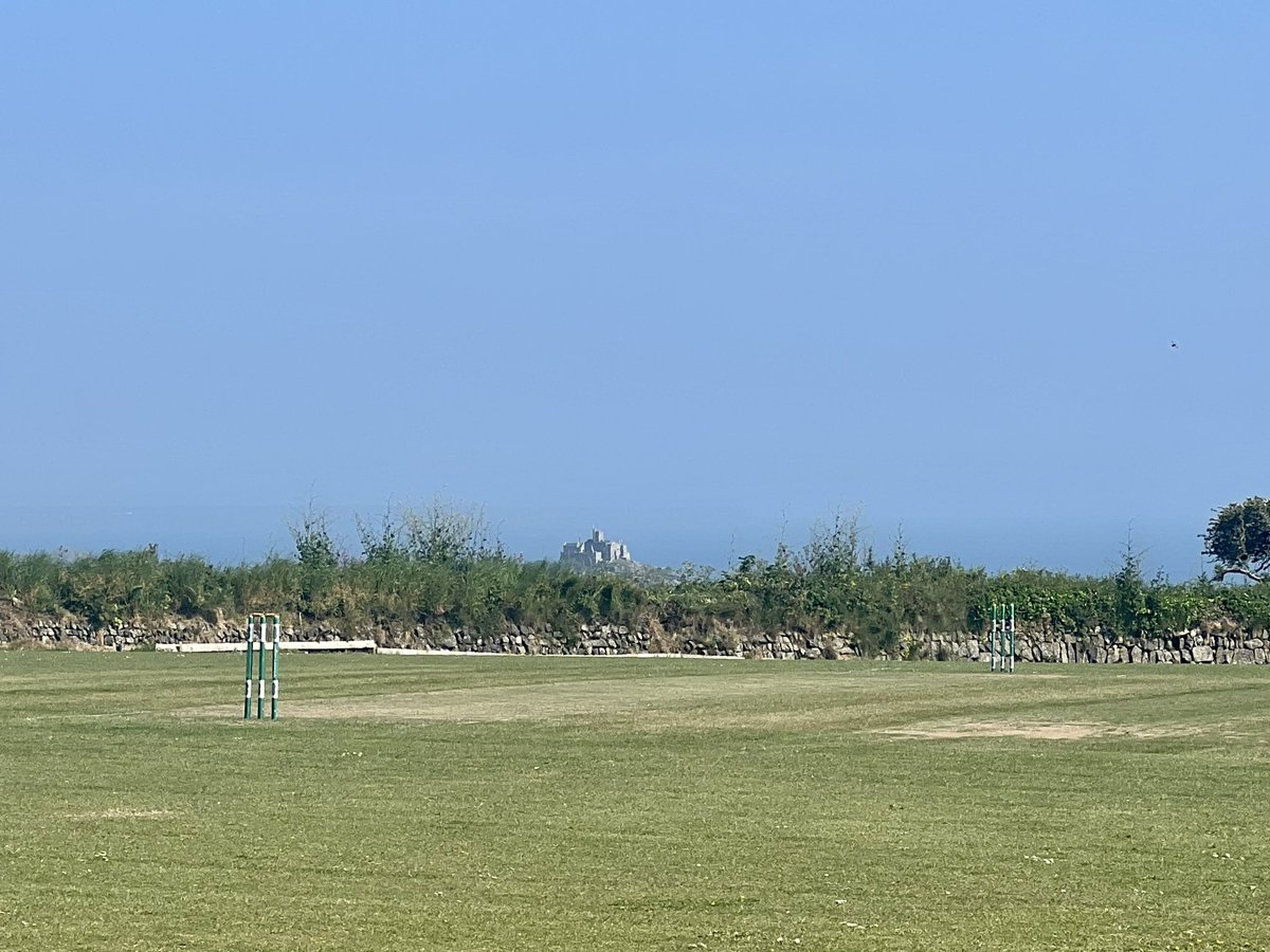 <a href="/WG_RumblePants/">WG RumblePants</a> <a href="/PorthlevenCC/">PorthlevenCC</a> <a href="/GulvalCC/">Gulval Cricket Club</a> #StMichaelsMount great location for todays game