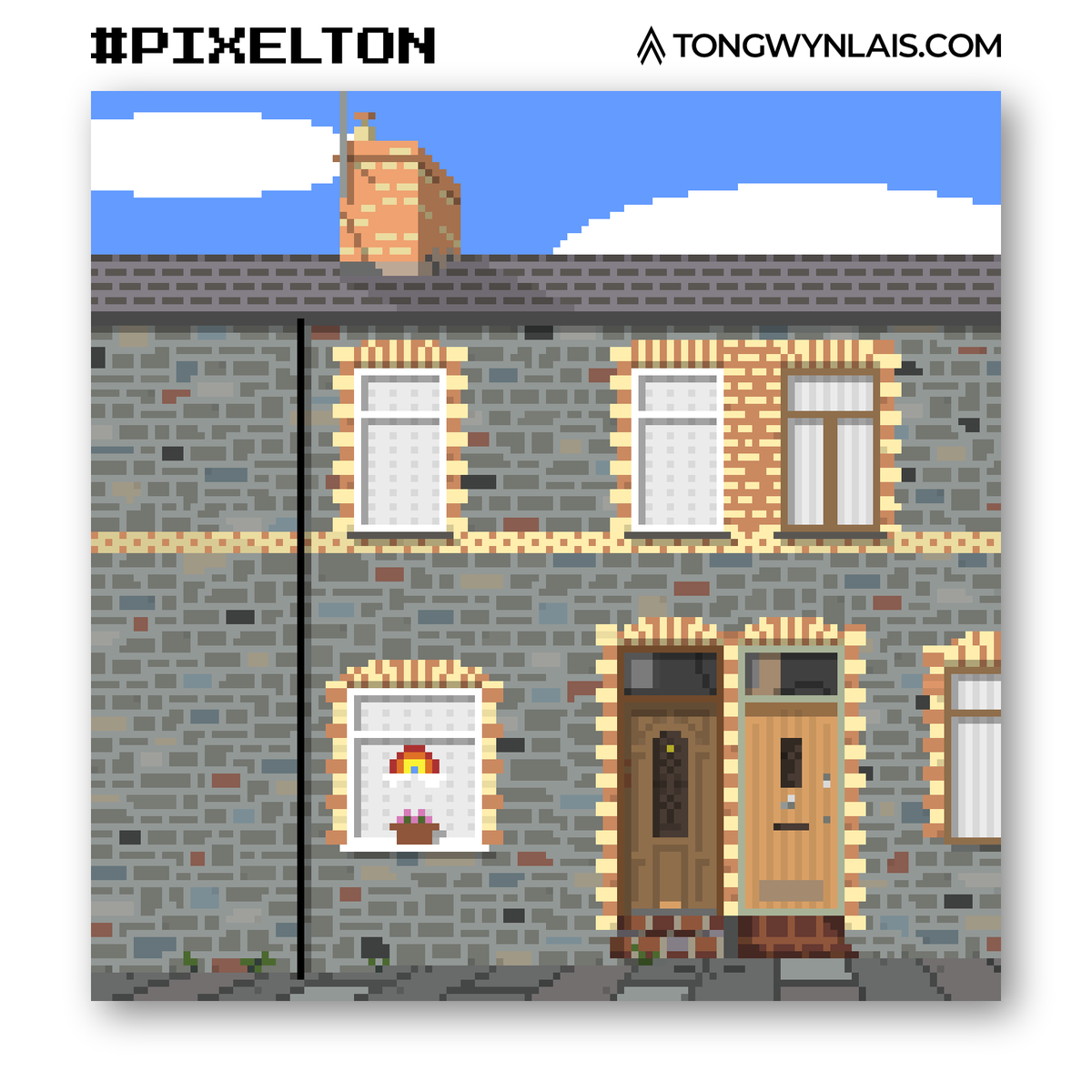 mytongwynlais's tweet photo. For new followers, this is the 22nd illustration of buildings in Tongwynlais, Cardiff.
These houses are just around the corner from plan2ride on Market Street.
#Tongwynlais #Cardiff #PixelTon #PixelArt #PixelCardiff #PixelArtCardiff #IllustratingCardiff #Aseprite https://t.co/4SegSirVGe